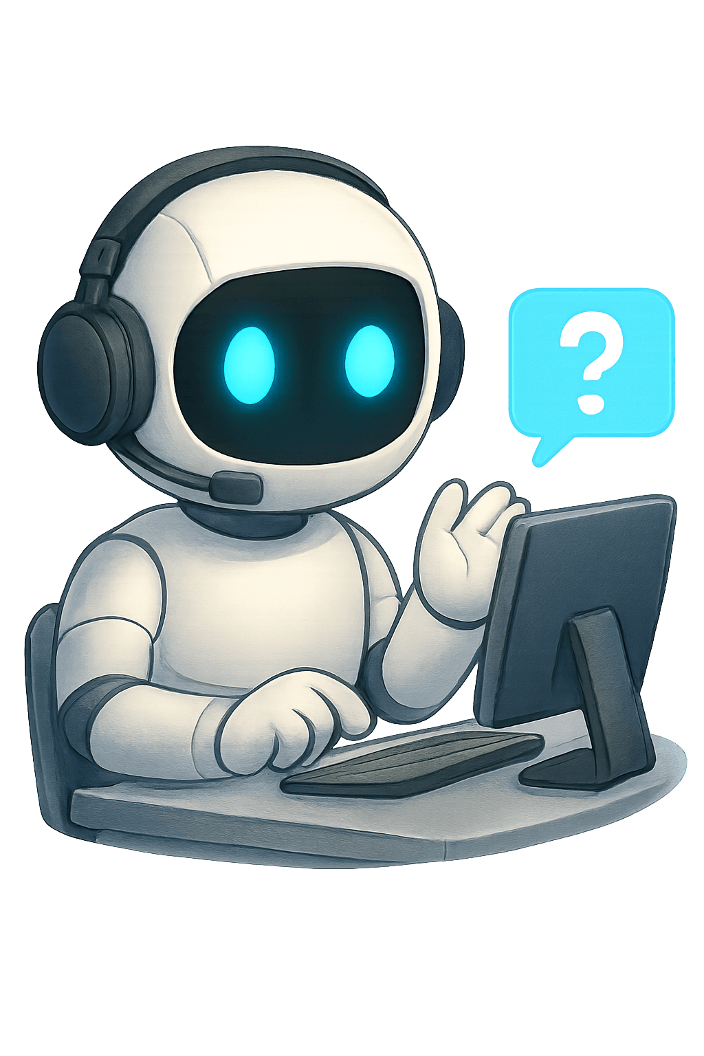 Support bot illustration